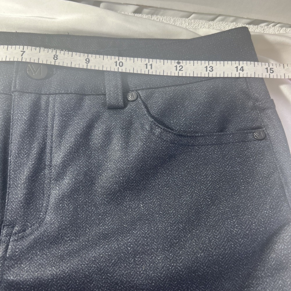Andrew Marc Women's Navy Blue Pants Size 4 Stretchy New With Tags Washable - Picture 7 of 8